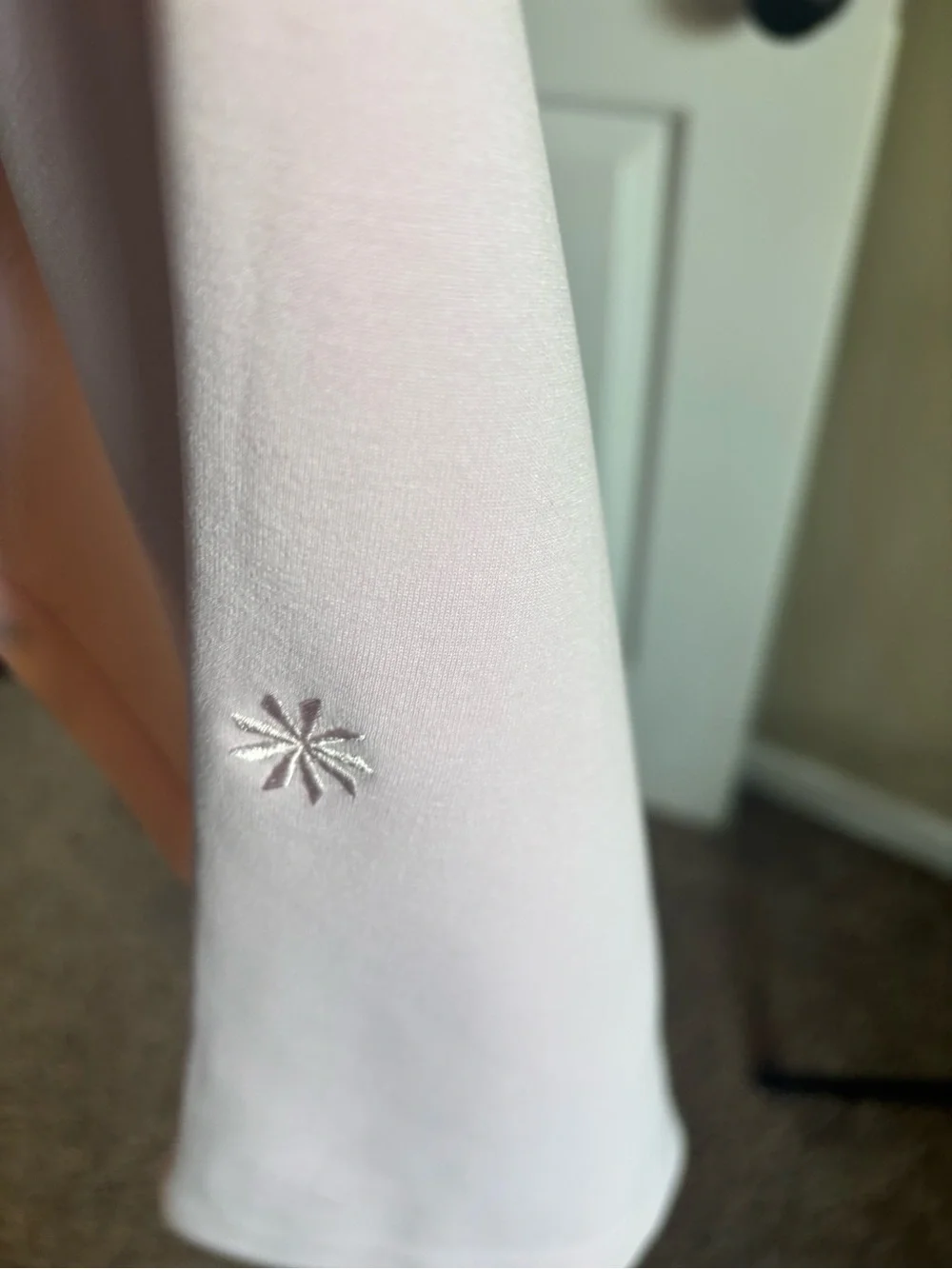 Athleta Light Pink Elastic Waistband Lounge Pants